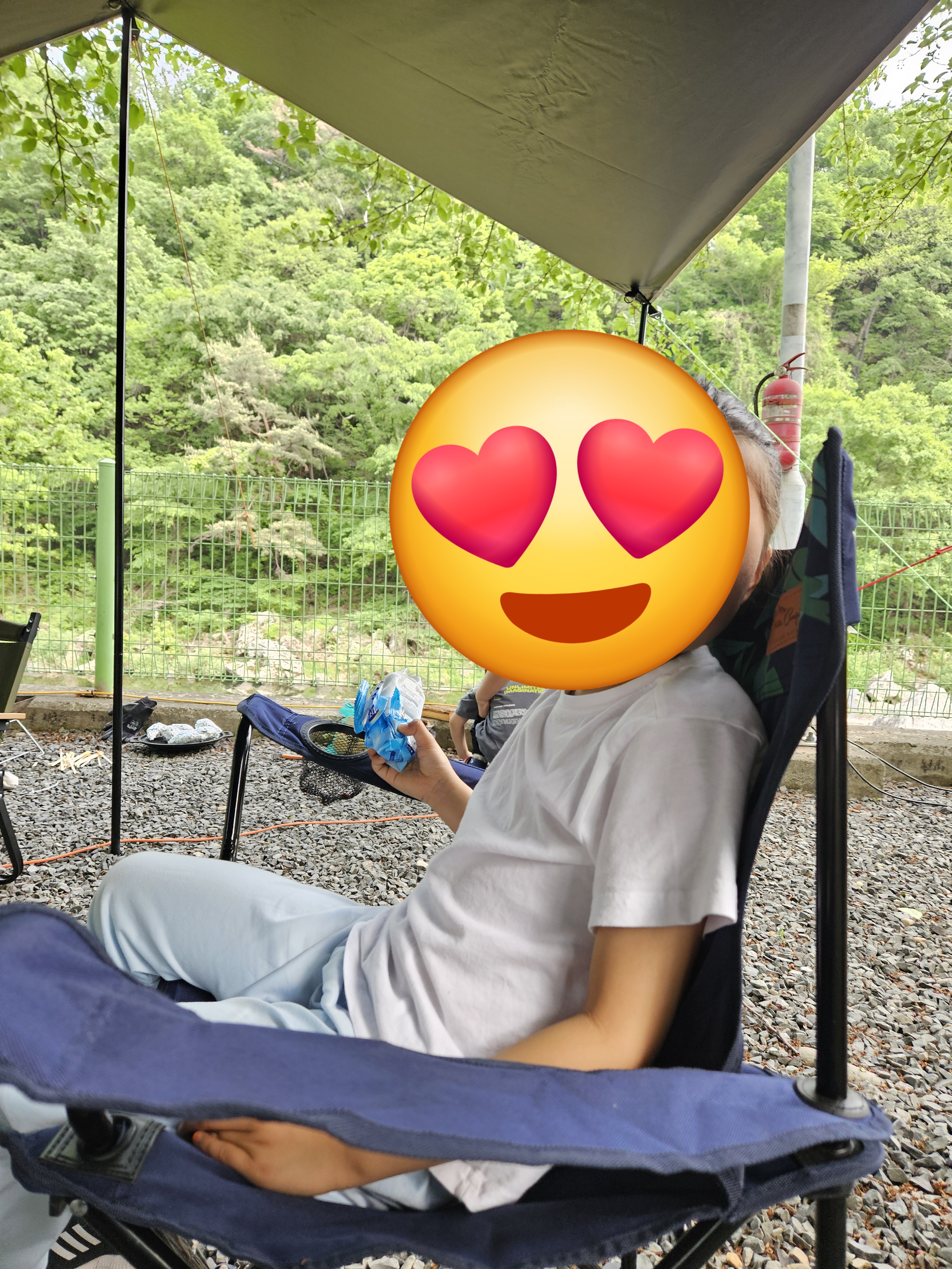 캠핑엔 호떡이지~~^^