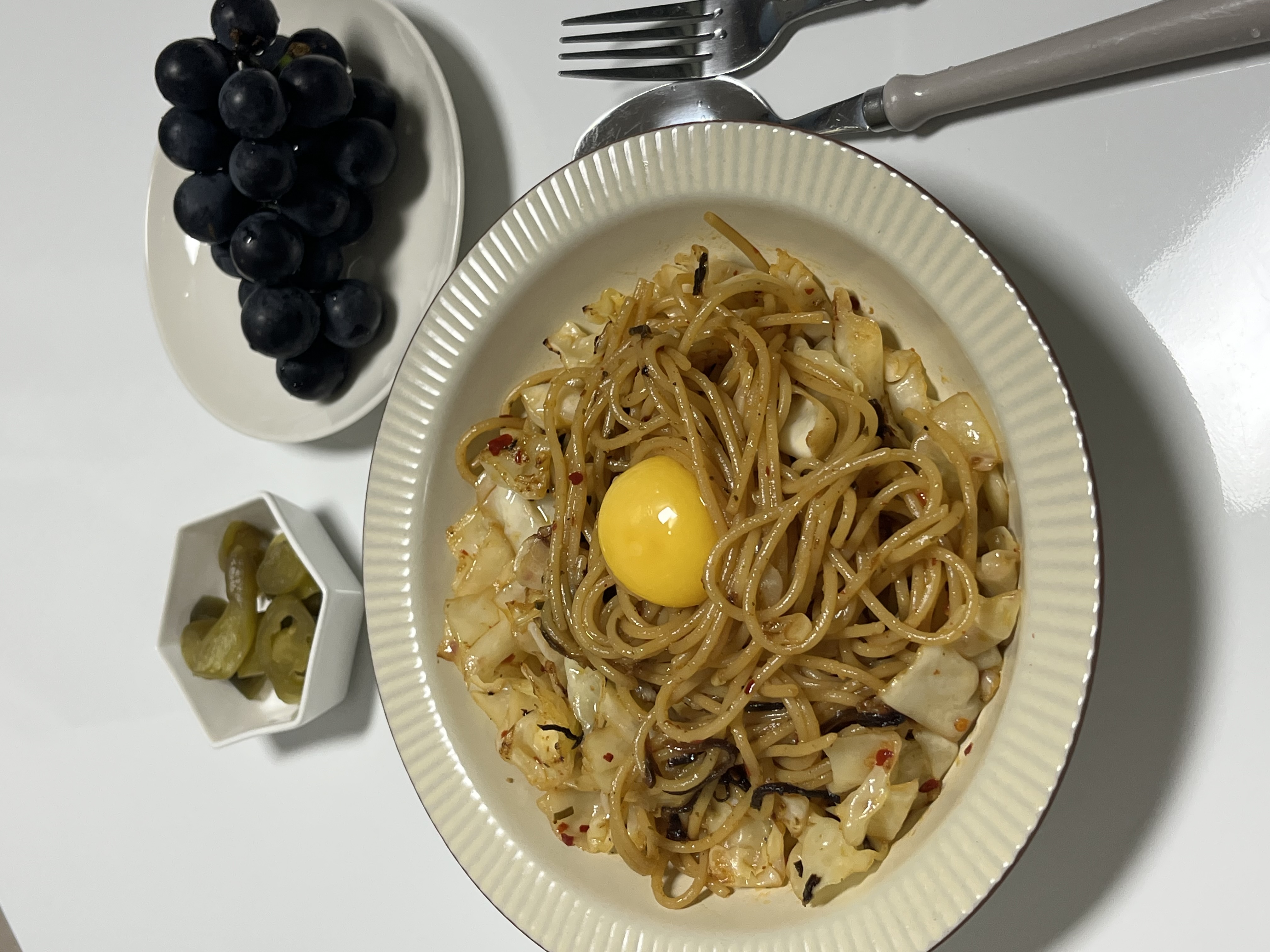시오콘부 버터 파스타