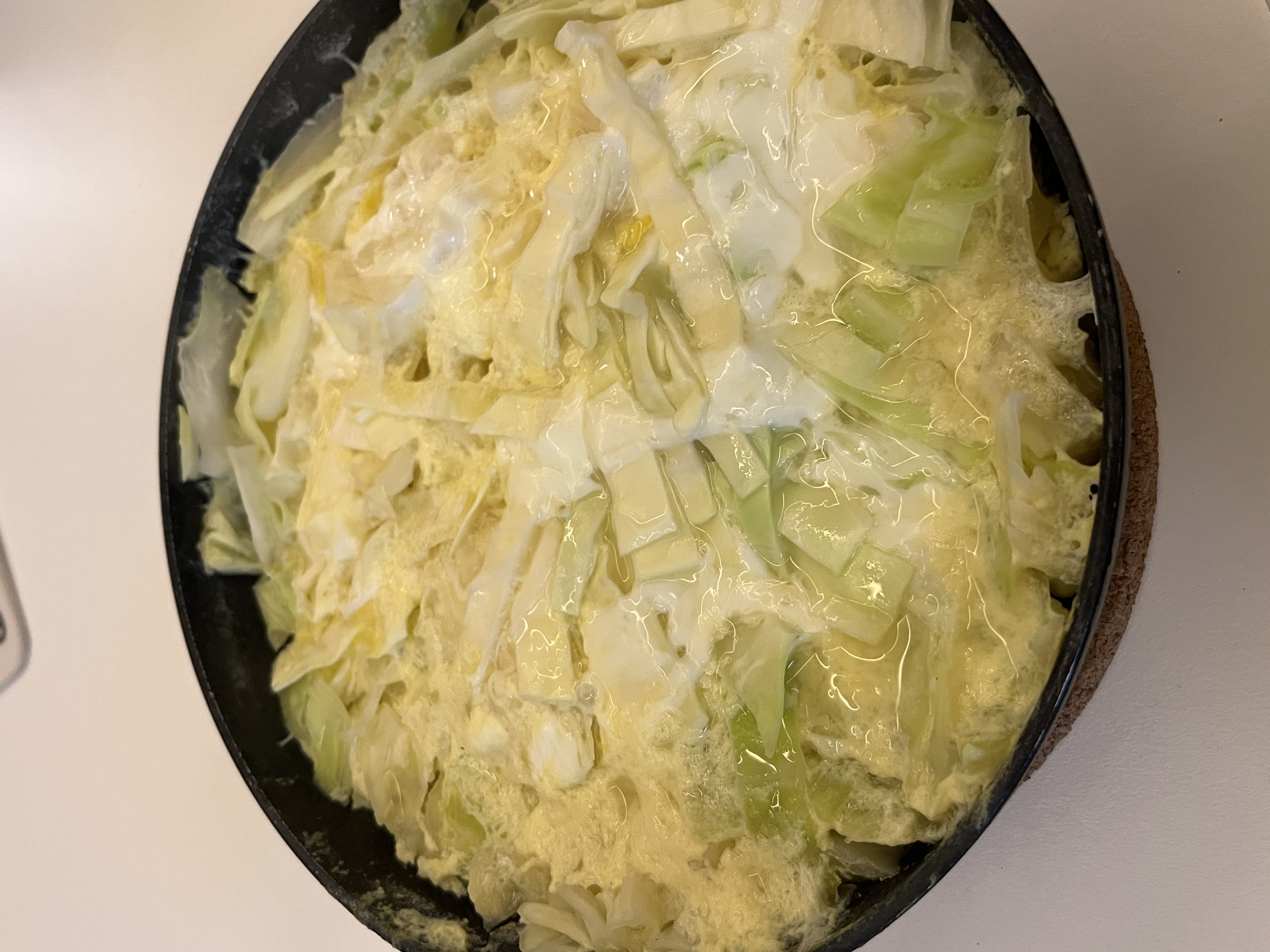 더부룩하고 소화가 안될 땐 가볍게 달걀양배추찜전!