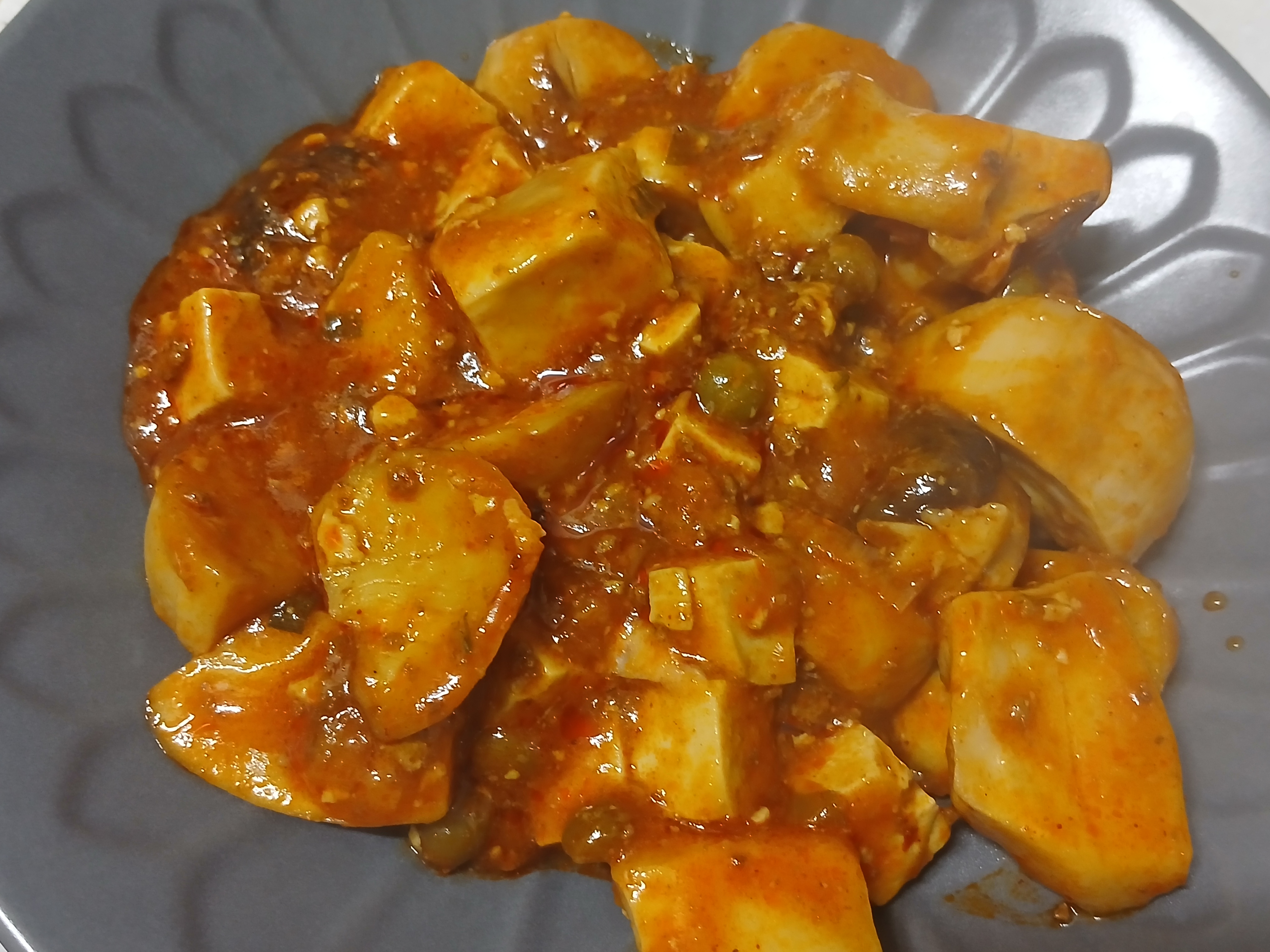 홍콩식 마파두부 소스로 간단한 저녁 한끼 식사