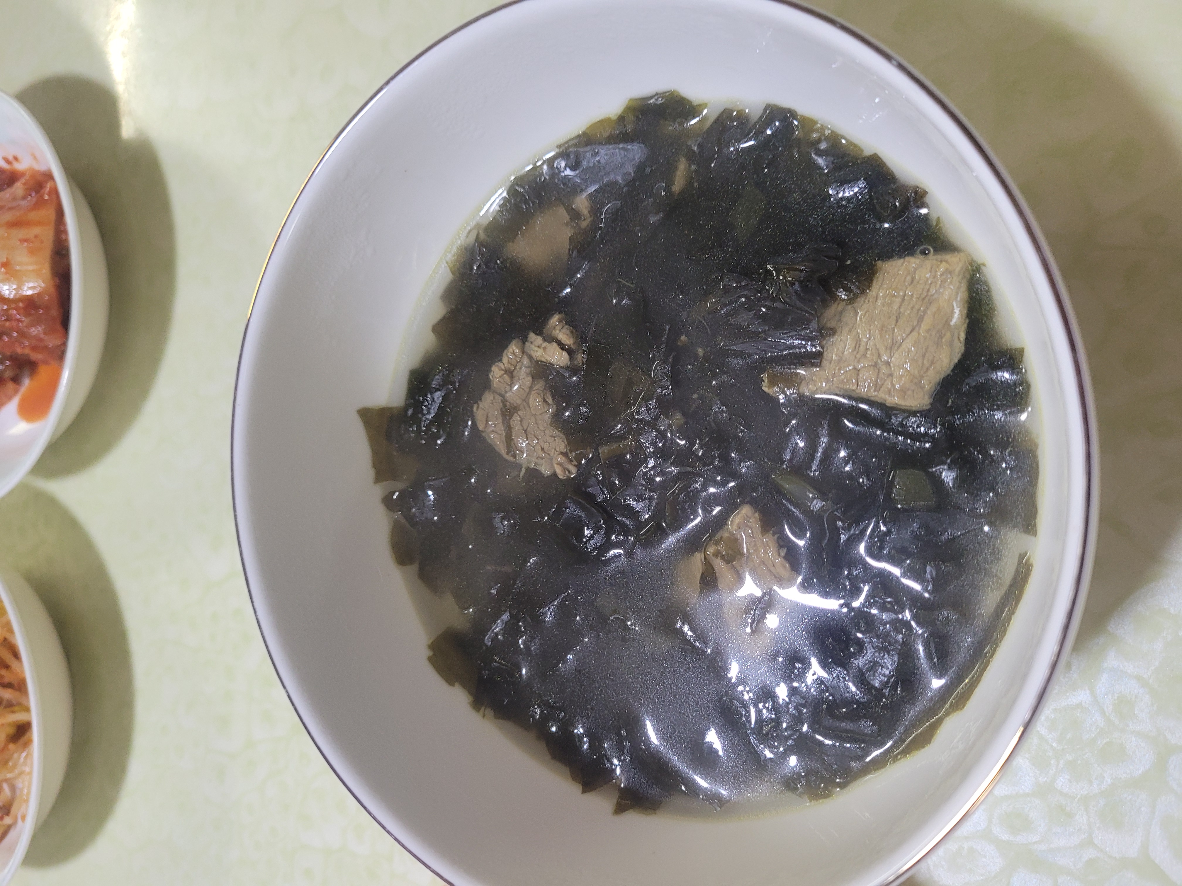 집밥, 소고기미역국